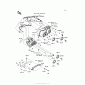 Схема вузла: Headlight(S) для Kawasaki ZX1400 Ninja ZX-14R ABS