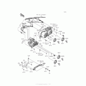 Схема вузла: Headlight(S) для Kawasaki ZX1400 Ninja ZX-14R ABS