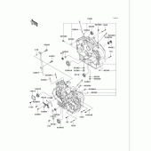 Схема вузла: Картер двигуна для Kawasaki VN750 Vulcan 750