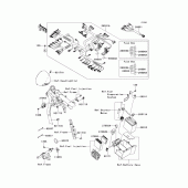 Схема узла: Электрооборудование для Kawasaki VN1700 Vulcan 1700 Classic