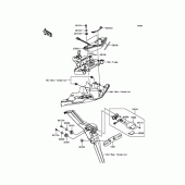 Схема вузла: Taillight(s) для Kawasaki KLE650 Versys 650 ABS