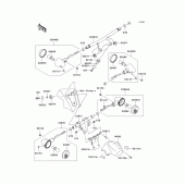 Схема узла: Поворотники для Kawasaki VN1700 VN1700 Classic