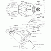 Схема узла: Decals(titanium)(cafa) для Kawasaki ZX1400 Ninja ZX-14