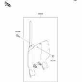 Схема вузла: Accessory для Kawasaki KX250/ KX252 KX250
