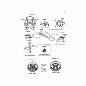 Схема вузла: N/A для Kawasaki ZX1000 Ninja H2
