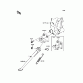 Схема вузла: Stand(s) для Kawasaki KLZ1000 Versys 1000