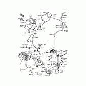 Схема вузла: Brake Piping для Kawasaki ZX1000 Ninja ZX-10RR
