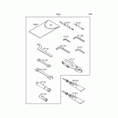 Схема вузла: Інструмент для Kawasaki ZR400 Xanthus