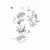 Схема узла: Meter(s) для Kawasaki KL250 KLR250
