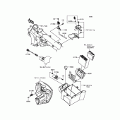 Схема вузла: Fuel Injection для Kawasaki VN1700 Vulcan 1700 Vaquero ABS
