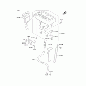 Схема вузла: Meter(s) для Kawasaki KLX400 KLX400SR