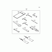 Схема вузла: Інструмент для Kawasaki ZX636 Ninja ZX-6R ABS