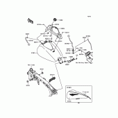 Схема вузла: Паливний бак для Kawasaki VN1700 Vulcan 1700 Nomad ABS