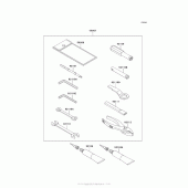 Схема узла: Инструмент для Kawasaki ZX1400 Ninja ZX-14R ABS