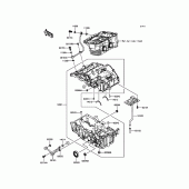 Схема вузла: Картер двигуна для Kawasaki EX300 Ninja 300 ABS