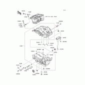 Схема узла: Картер двигателя для Kawasaki EX250 Ninja 250R