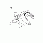 Схема вузла: Chain Cover для Kawasaki ZX636 Ninja ZX-6R
