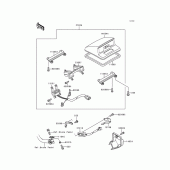 Схема вузла: Cruise switch для Kawasaki ZG1200 Voyager XII