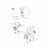 Схема узла: Коленвал для Kawasaki KLE250 Versys-X 250 ABS