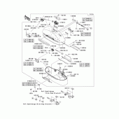 Схема вузла: Кофри(1/2)(side bag) для Kawasaki VN1700 VN1700 Classic Tourer ABS