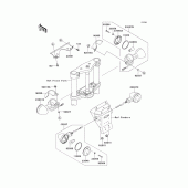 Схема вузла: Поворотники для Kawasaki VN900 Vulcan 900 Custom