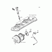 Схема вузла: Ignition System для Kawasaki ZR1000 Z1000