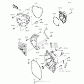 Схема вузла: Engine Cover(S) для Kawasaki KLZ1000 Versys 1000 LT