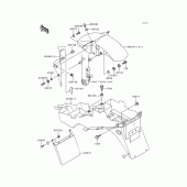 Схема узла: Крыло для Kawasaki ZX600 Ninja ZX-6R