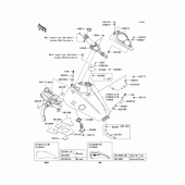 Схема узла: Топливный бак для Kawasaki VN1600 Vulcan 1600 Classic