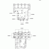 Схема узла: Болты картера двигателя для Kawasaki ZX400 ZXR400