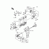 Схема узла: Поворотники для Kawasaki VN900 Vulcan 900 Custom