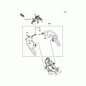 Схема узла: Аксессуары(Engine Guard) для Kawasaki KLE300 Versys-X 300 ABS