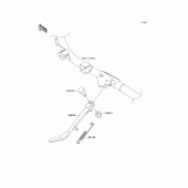 Схема вузла: Stand(s) для Kawasaki VN1700 Vulcan 1700 Vaquero
