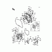Схема вузла: Engine Cover(s) для Kawasaki BR250 Z250SL ABS