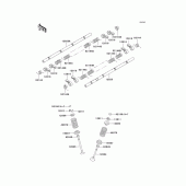 Схема вузла: Клапан для Kawasaki ZX900 Ninja ZX-9R