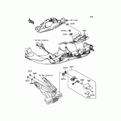 Схема вузла: Taillight(s) для Kawasaki ZX1000 Ninja ZX-10RR