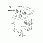 Схема вузла: Котушка запалювання для Kawasaki ZR400 ZRX-II