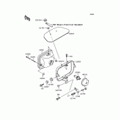 Схема вузла: Фара для Kawasaki ZR400 ZRX