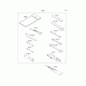 Схема узла: Owners tools для Kawasaki KL250 KLR250