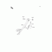 Схема вузла: Stand(s) для Kawasaki ZR1000 Z1000