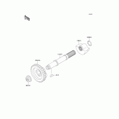 Схема вузла: Balancer для Kawasaki BJ250 Estrella