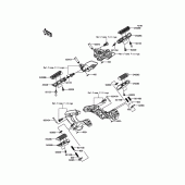 Схема вузла: Підніжки для Kawasaki ZG1400 Concours 14 ABS