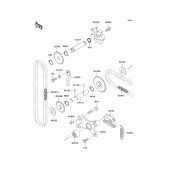 Схема вузла: Водяний насос для Kawasaki VN1500 VN1500 Classic FI