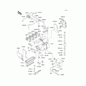 Схема вузла: Air cleaner(1/2) для Kawasaki ZX1100 GPZ1100
