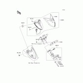 Схема узла: Taillight(s) для Kawasaki VN1700 Vulcan 1700 Voyager Custom ABS