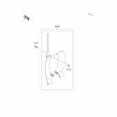 Схема вузла: Аксесуари для Kawasaki KX250/ KX252 KX250