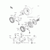 Схема вузла: Генератор для Kawasaki VN1600 Vulcan 1600 Classic