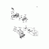 Схема вузла: Taillight(s) для Kawasaki ZX1000 Ninja ZX-10R ABS