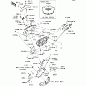 Схема вузла: Cowling(1/2) для Kawasaki ZR1000 Z1000 ABS