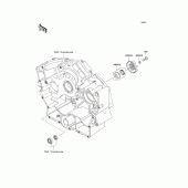 Схема вузла: Водяний насос Kawasaki VN900 VN900 Classic